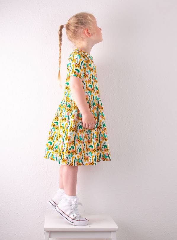 FRED & NOAH Jungle Giraffe Dress 3-4 Years